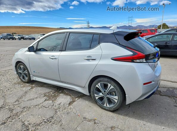 1N4AZ1CP6JC312239 2018 NISSAN LEAF Silver Задня ліва чверть