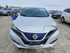 2018 Nissan Leaf Sl Silver vin: 1N4AZ1CP6JC312239