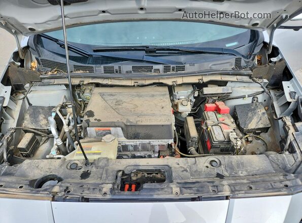 1N4AZ1CP6JC312239 2018 NISSAN LEAF Silver Вид задньої частини салону