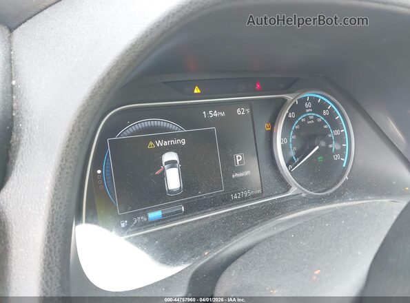 1N4AZ1CP7JC309429 2018 NISSAN LEAF Белый Вид задней части салона
