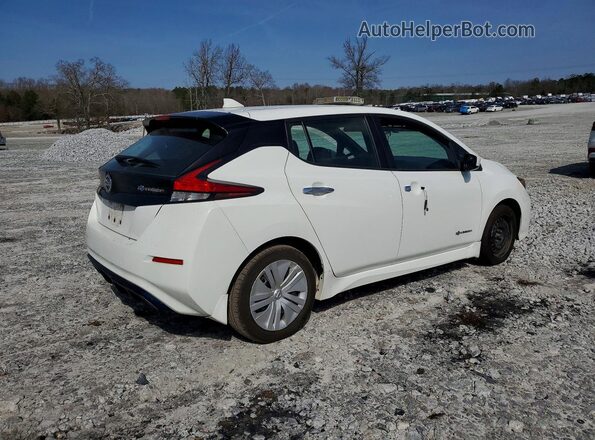 1N4AZ1CP7JC314596 2018 NISSAN LEAF Белый Задняя правая четверть