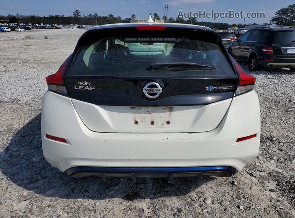 1N4AZ1CP7JC314596 2018 NISSAN LEAF Белый Вид сзади