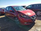 2019 Nissan Leaf Sv Red vin: 1N4AZ1CP7KC314518