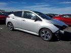 2020 Nissan Leaf Sv Silver vin: 1N4AZ1CP7LC307585