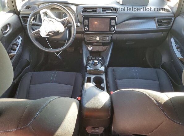 1N4AZ1CPXLC311419 2020 NISSAN LEAF Синий Вид панели приборов