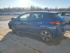 2020 Nissan Leaf Sv Синий vin: 1N4AZ1CPXLC311419