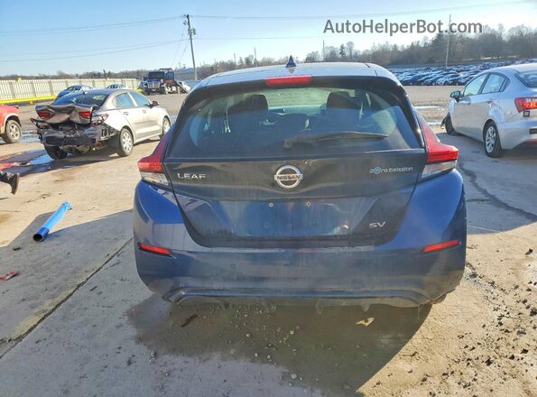 1N4AZ1CPXLC311419 2020 NISSAN LEAF Синий Вид сзади