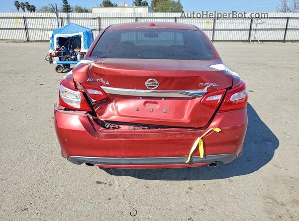 1N4BL3AP5GC139505 2016 NISSAN ALTIMA Maroon Widok z tyłu