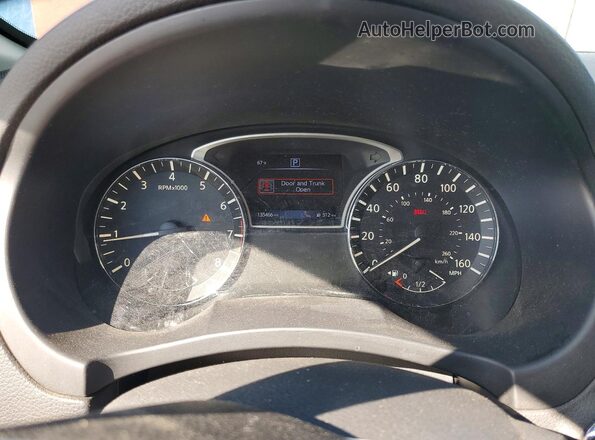 1N4BL3AP5GC139505 2016 NISSAN ALTIMA Maroon Widok zestawu wskaźników