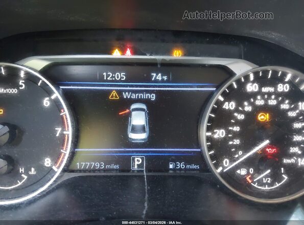 1N4BL4BV1KC118047 2019 NISSAN ALTIMA Синий Вид задних сидений