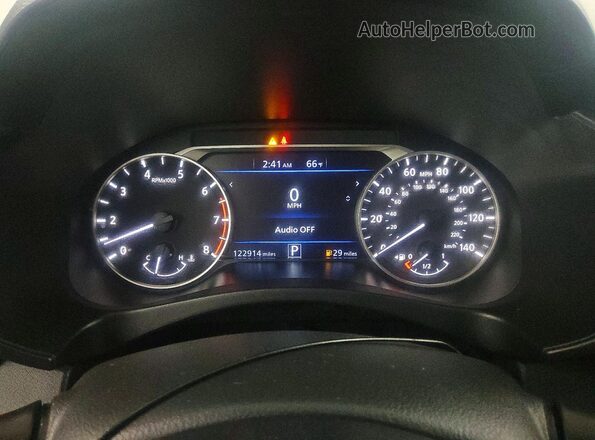 1N4BL4BV4LC234876 2020 NISSAN ALTIMA Белый Вид щитка приборов