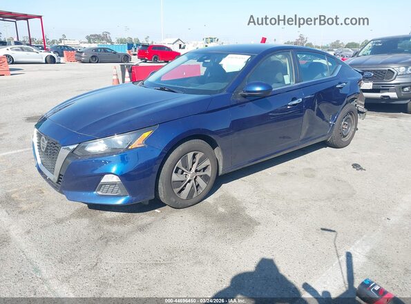 1N4BL4BV7NN401738 2022 NISSAN ALTIMA Синий Передняя левая четверть