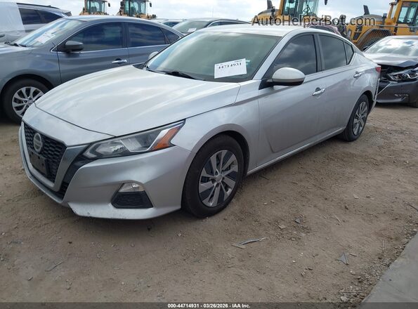 1N4BL4BV8KC255048 2019 NISSAN ALTIMA Серебряный Передняя левая четверть