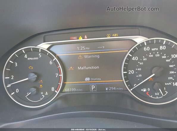 1N4BL4CV0LC232167 2020 NISSAN ALTIMA Gray Vista de los asientos traseros