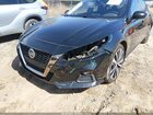 2021 Nissan Altima Sr Fwd Черный vin: 1N4BL4CV1MN330159