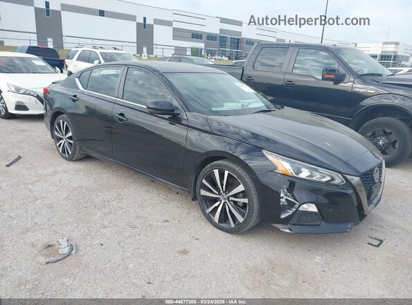 1N4BL4CV3KC256140 2019 NISSAN ALTIMA Черный Передняя правая четверть