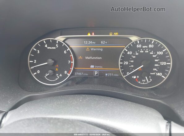 1N4BL4CV7MN325273 2021 NISSAN ALTIMA Красный Вид задних сидений