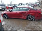2021 Nissan Altima Sr Fwd Красный vin: 1N4BL4CV7MN325273