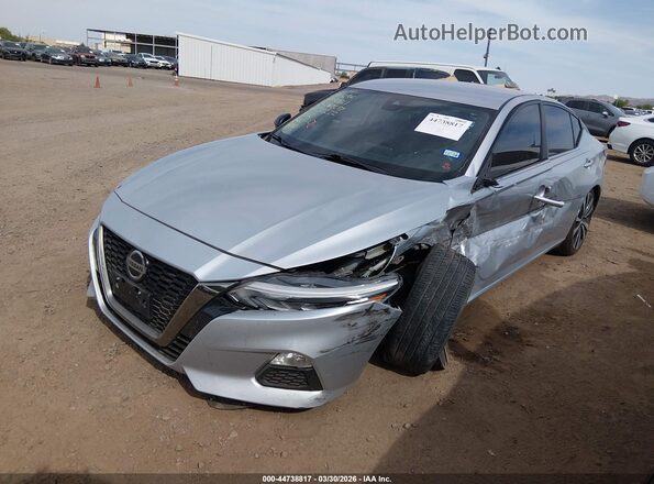 1N4BL4CV8LC132222 2020 NISSAN ALTIMA Серебряный Передняя левая четверть
