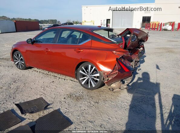 1N4BL4CV8MN390195 2021 NISSAN ALTIMA Оранжевый Задняя левая четверть