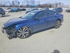 2021 Niss Altima Sr Синий vin: 1N4BL4CV8MN400062