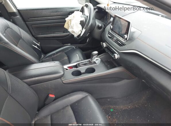 1N4BL4CV9MN307938 2021 NISSAN ALTIMA Black Widok wnętrza z przodu