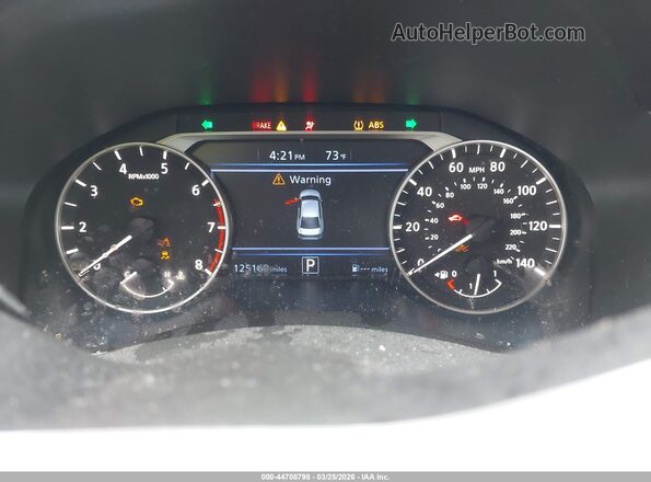 1N4BL4CV9MN307938 2021 NISSAN ALTIMA Black Widok tylnych siedzeń