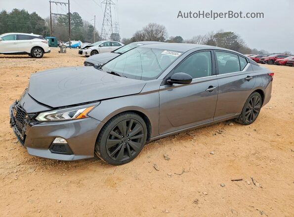 1N4BL4CVXKC139820 2019 NISSAN ALTIMA Gray წინა მარცხენა ხედი სამი მეოთხედიდან