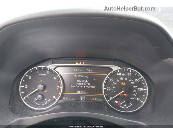 1N4BL4CVXMN359238 2021 NISSAN ALTIMA Black უკანა სავარძლების ხედი