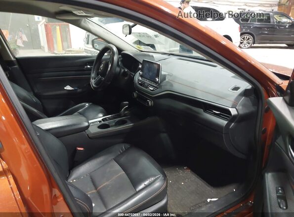 1N4BL4CW2KN320357 2019 NISSAN ALTIMA Оранжевый Вид салона спереди