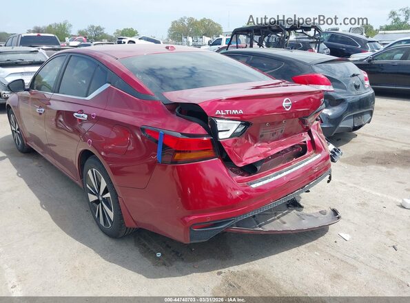 1N4BL4DV2MN418488 2021 NISSAN ALTIMA Red Rear left