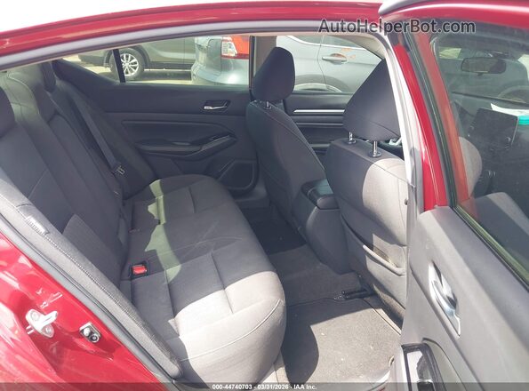 1N4BL4DV2MN418488 2021 NISSAN ALTIMA Red VIN sticker view