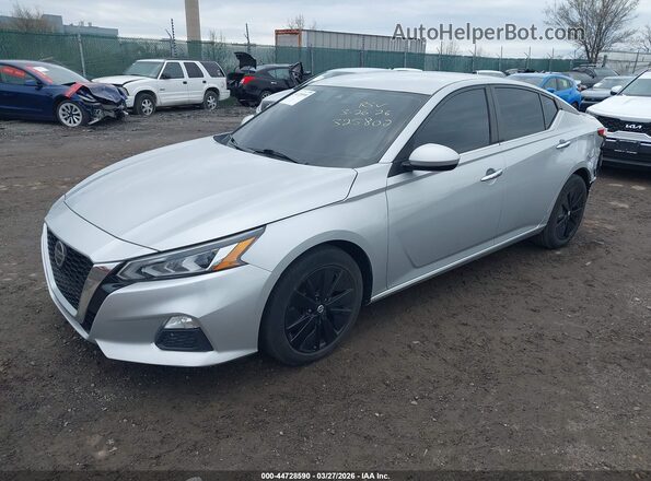 1N4BL4DVXMN325802 2021 NISSAN ALTIMA Silver წინა მარცხენა ხედი სამი მეოთხედიდან
