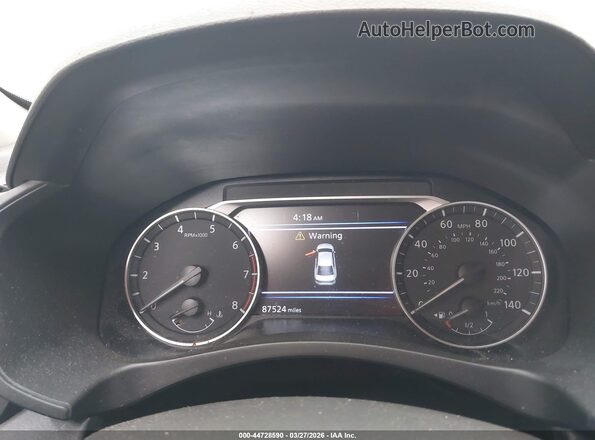 1N4BL4DVXMN325802 2021 NISSAN ALTIMA Silver უკანა სავარძლების ხედი