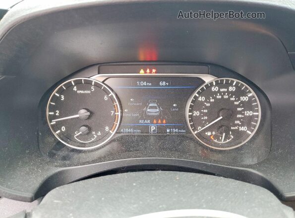 1N4BL4DVXRN350951 2024 NISSAN ALTIMA Черный Вид щитка приборов