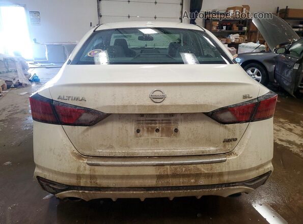 1N4BL4EWXKC197075 2019 NISSAN ALTIMA Белый Вид сзади