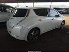 2016 Nissan Leaf Sl Белый vin: 1N4BZ0CP1GC308235