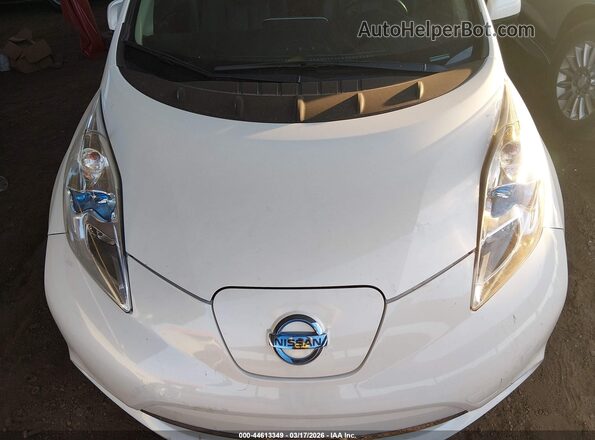 1N4BZ0CP1GC308235 2016 NISSAN LEAF Белый Вид сзади