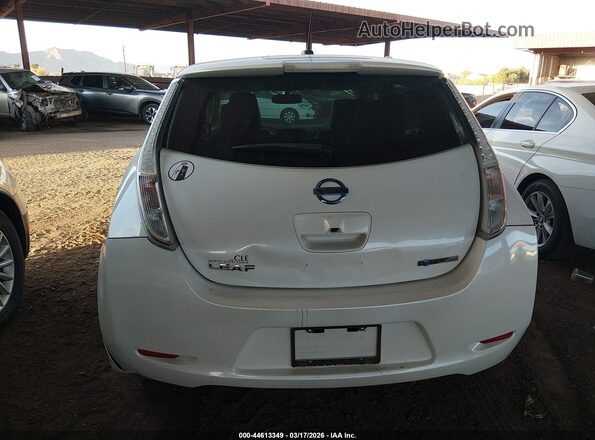 1N4BZ0CP1GC308235 2016 NISSAN LEAF Белый 