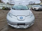 2017 Nissan Leaf S Серебряный vin: 1N4BZ0CP1HC303568
