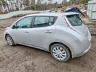 2017 Nissan Leaf S Серебряный vin: 1N4BZ0CP1HC303568