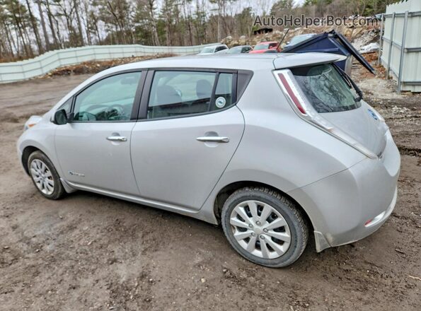 1N4BZ0CP1HC303568 2017 NISSAN LEAF Серебряный Задняя левая четверть