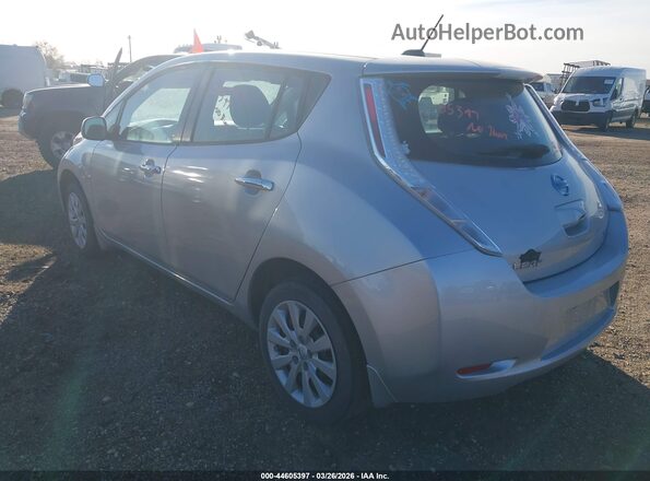 1N4BZ0CP2HC302011 2017 NISSAN LEAF Gray Rear left
