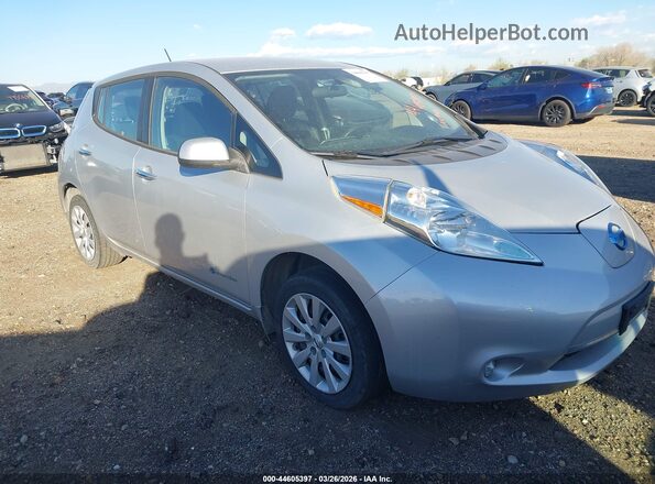 1N4BZ0CP2HC302011 2017 NISSAN LEAF Gray Front right