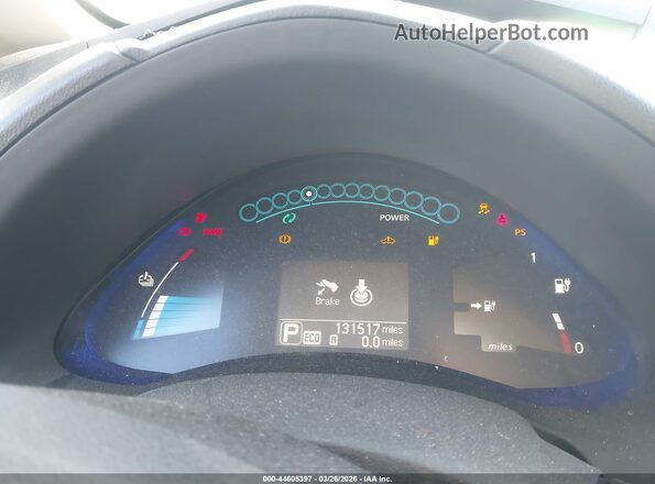 1N4BZ0CP2HC302011 2017 NISSAN LEAF Gray Rear interior view