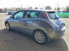 2017 Nissan Leaf S Серый vin: 1N4BZ0CP3HC307363