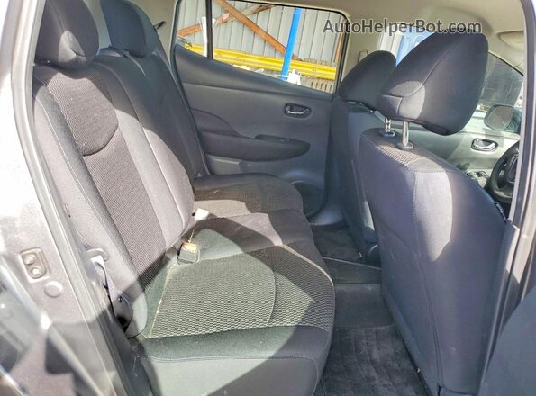 1N4BZ0CP3HC307363 2017 NISSAN LEAF Серый Вид задних сидений