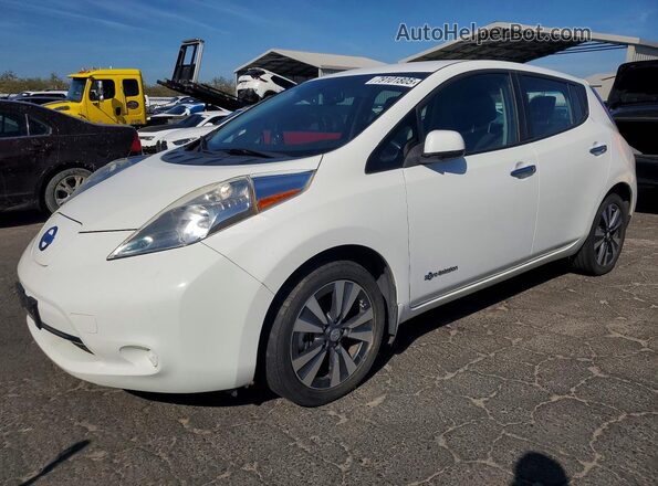 1N4BZ0CP4GC301974 2016 NISSAN LEAF White Przód lewy