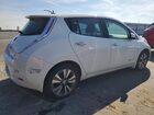 2016 Nissan Leaf Sv White vin: 1N4BZ0CP4GC301974