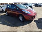 2017 Nissan Leaf S Red vin: 1N4BZ0CP4HC300373
